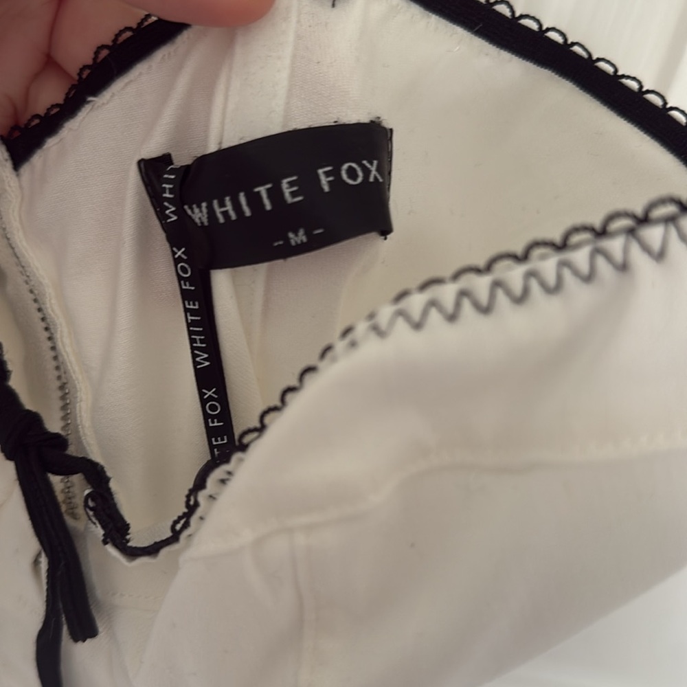 NWT White Fox Bustier Top - Picture 5 of 7